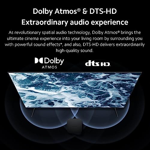 Xiaomi Mi Box S Android TV with Google Assistant Remote Streaming Media Player - Chromecast Built-in - 4K HDR - Wi-Fi - 8 GB - Black