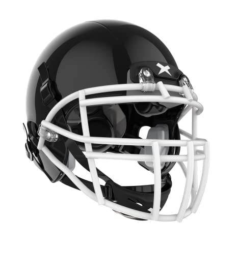 Xenith Varsity X2E Football Helmet w/ XRS22X Facemask (Added Durability & Strength)- Lightweight Polycarbonate Shell, with Front to Back Adaptive Fit- Weighs 4 lbs- Adult Sizes Small- XLarge