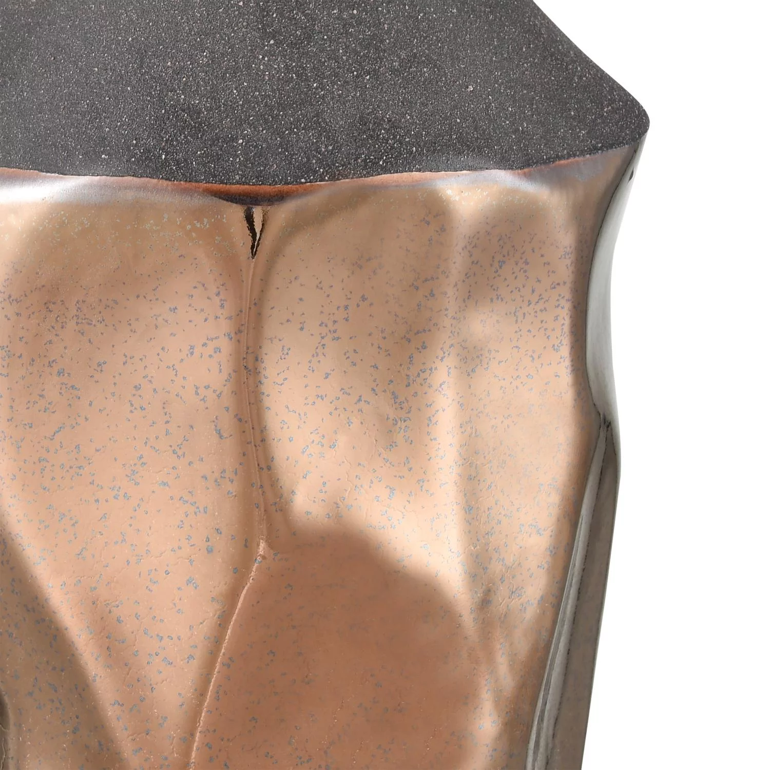 Elk Home - Lewis - 14.5 Inch Large Vase   Gold/Black Finish - Elk Home