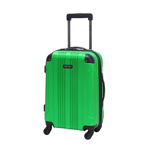 Kenneth Cole REACTION Out of Bounds Lightweight Hardshell 4-Wheel Spinner Luggage, Cobalt Blue, 20-Inch Carry On