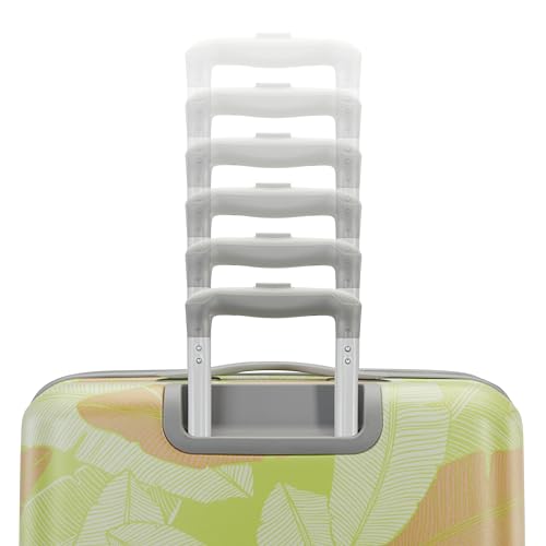 American Tourister Moonlight Hardside Expandable Luggage with Spinner Wheels, Blue Terazzo, 2-Piece Set (20/28)