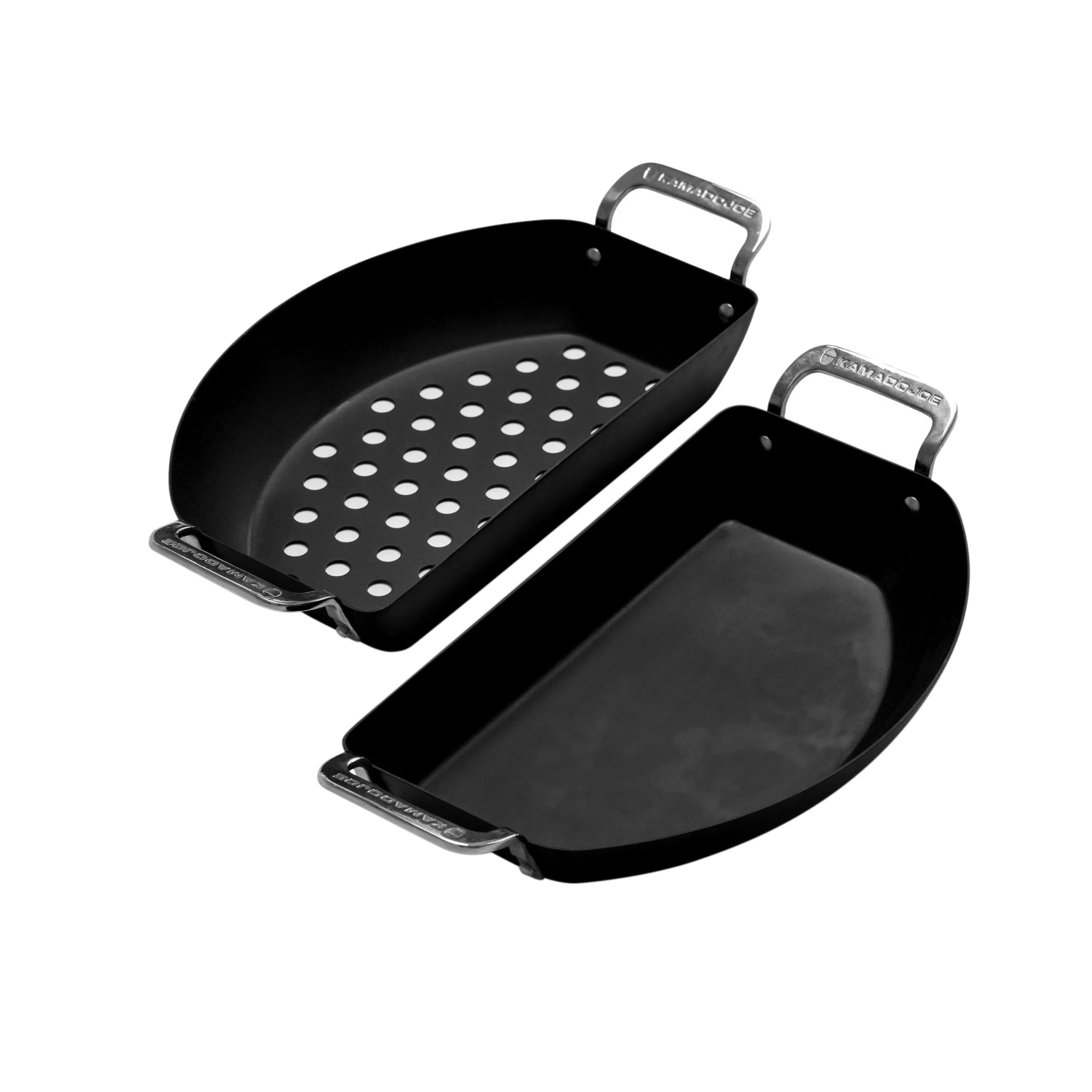 Karbon Steel Carbon Steel Half-Moon Pan Set