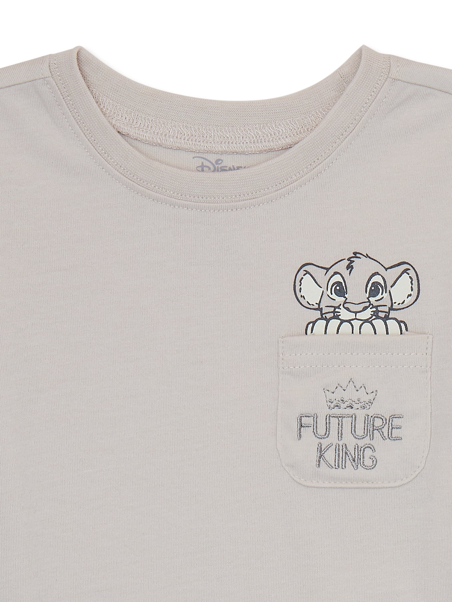 Disney Baby Boy Lion King T-Shirts and Shorts Set, 3-Piece, Sizes 0/3M-24M