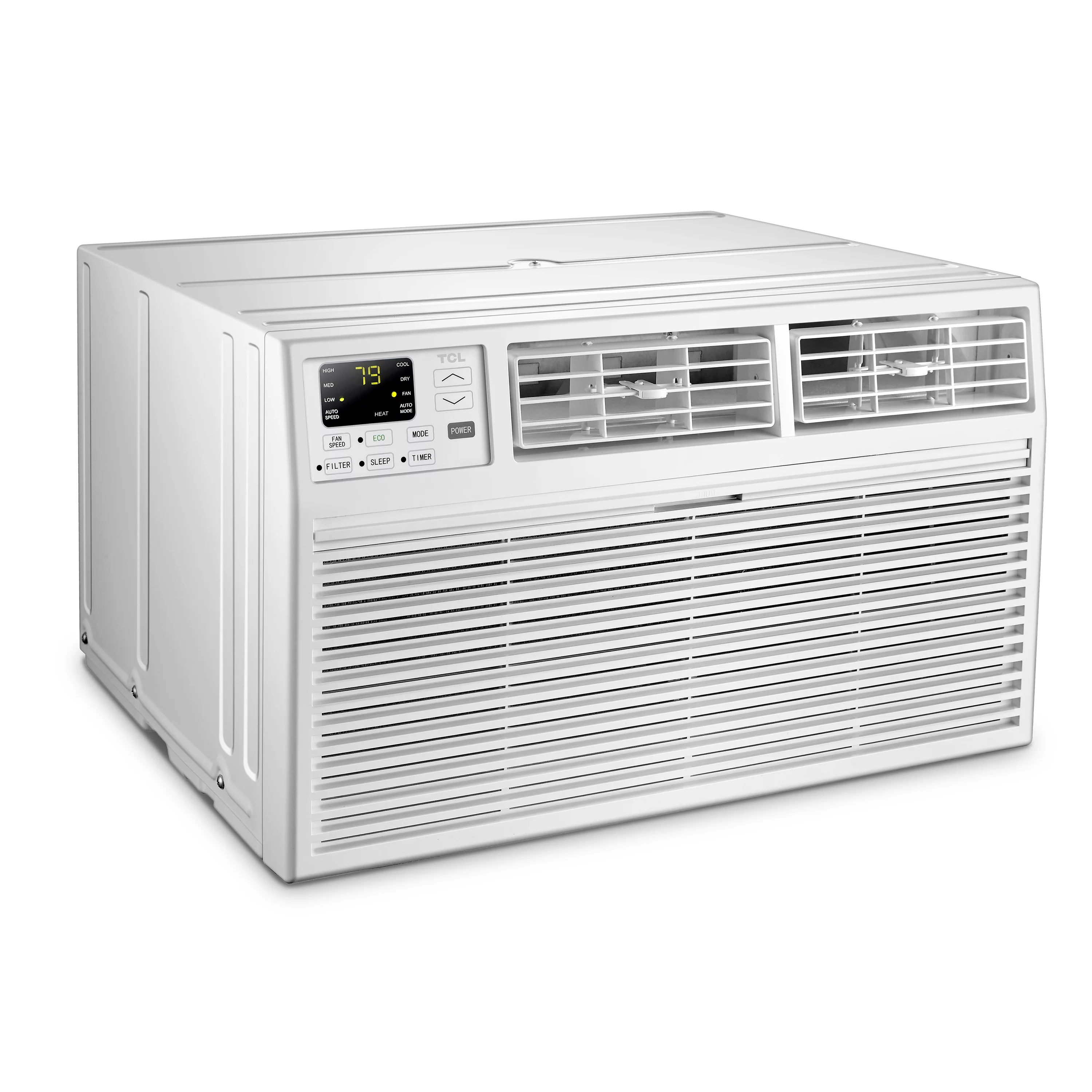 TCL Home Smart 8,000 BTU Through-The-Wall Air Conditioner, 115V, E-Star, Remote Included, White, W8T9E1-A