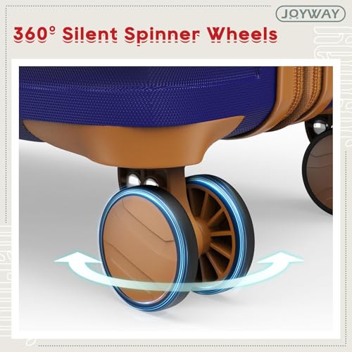 Joyway Expandable Carry on Luggage Sets Airline Approved, Lightweight Hard Shell 20 Inch Carry-on Suitcase with Spinner Wheels