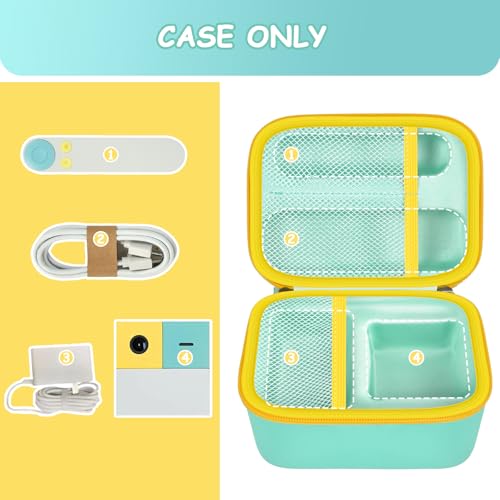 Case Compatible with Nex Playground Active Play System, Video Game Console Storage Holder Bag with Custom Slots for Device, HDMI Power Cord, Remote Control and Accessories-Box Only