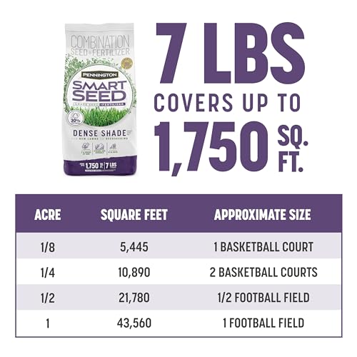 Pennington Smart Seed Dense Shade Grass Mix Bag 7 lb