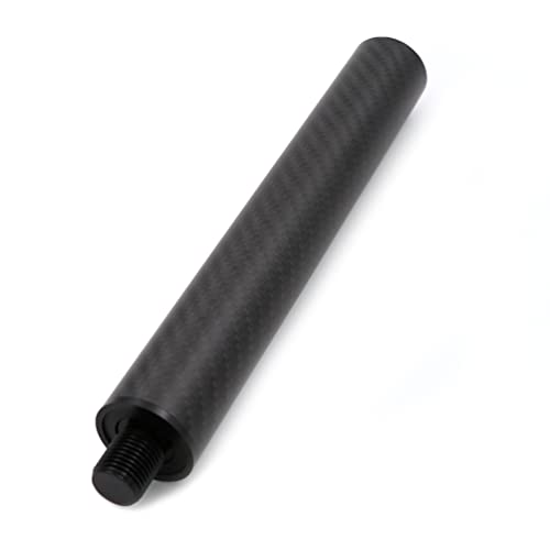 CUESOUL Carbon Fiber Pool Cue Extension with 3 Bumpers Fittings