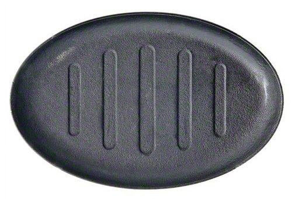 Update International CIZP-11-SET Cast Iron Steak Platters With Wood Underliner