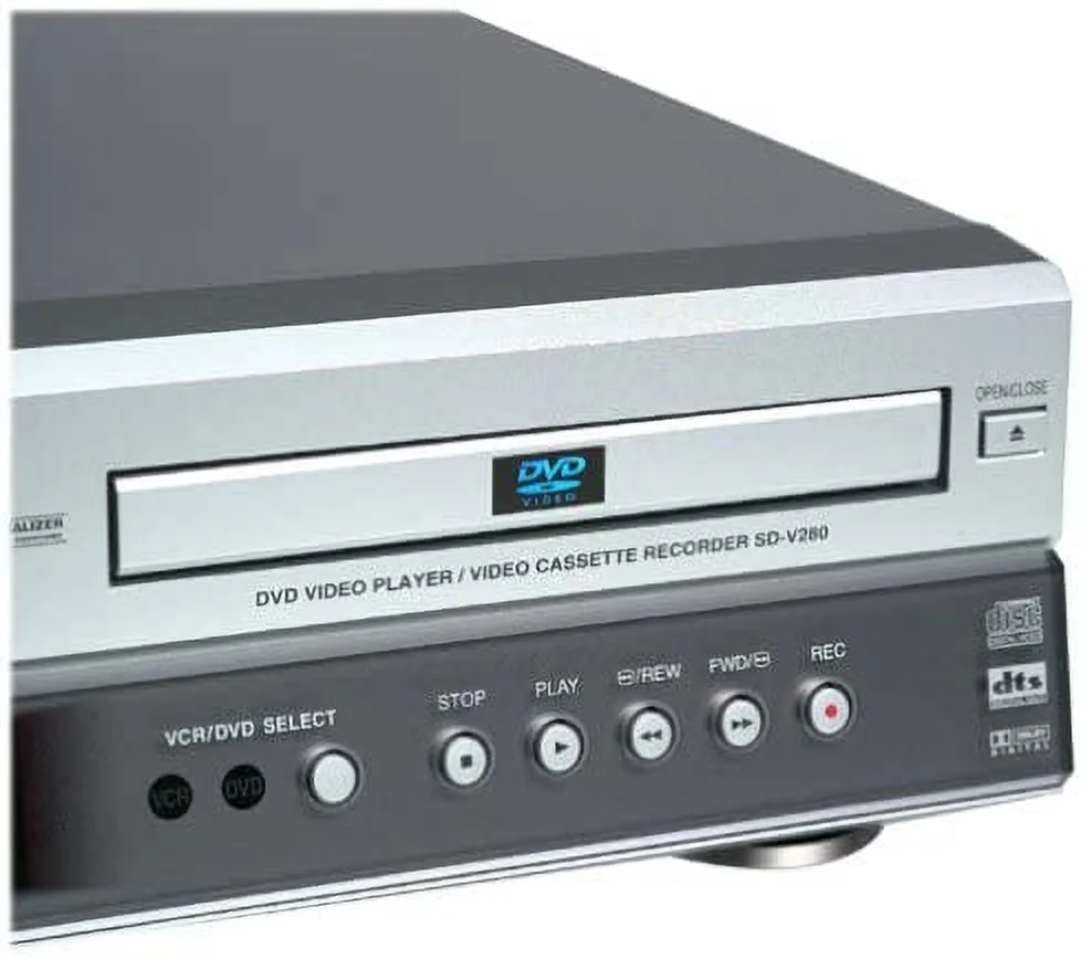 Toshiba SD-V280 (USED) DVD-VCR Combo Player. Comes with Remote, Manual, and Cable.