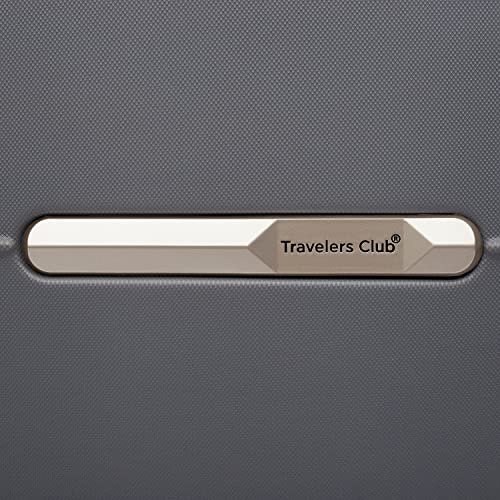 Travelers Club Richmond Spinner Luggage, Charcoal, Carry-On 22-Inch