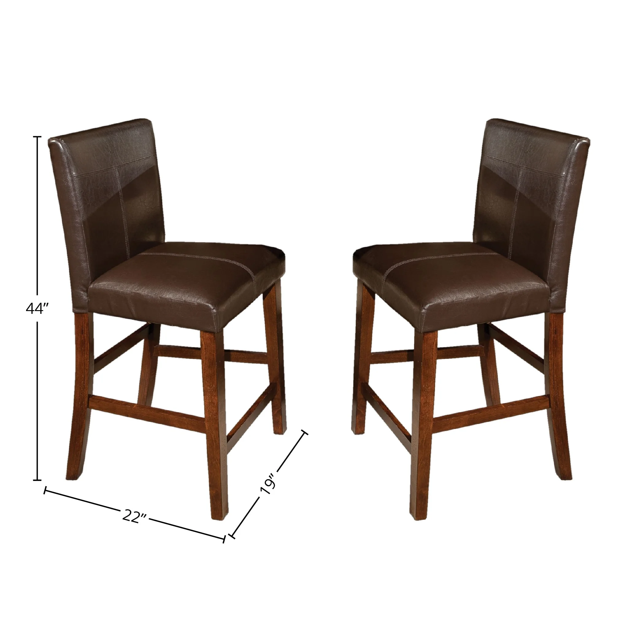 Intercon Kona Raisin Parson Barstool (Set of 2)