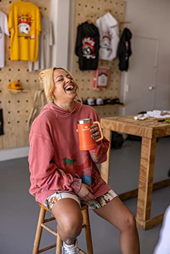 Stanley Stay-Chill Beer Stein 24 oz | Heavy Duty Big Grip Handle | Beer Tumbler Drink Cup, Holds 2 Cans | Insulated Stainless Steel Party Mug | BPA-Free | Azure