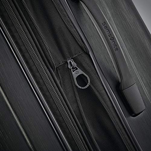Samsonite Centric 2 Hardside Expandable Luggage with Spinner Wheels, Black, Carry-On 20-Inch