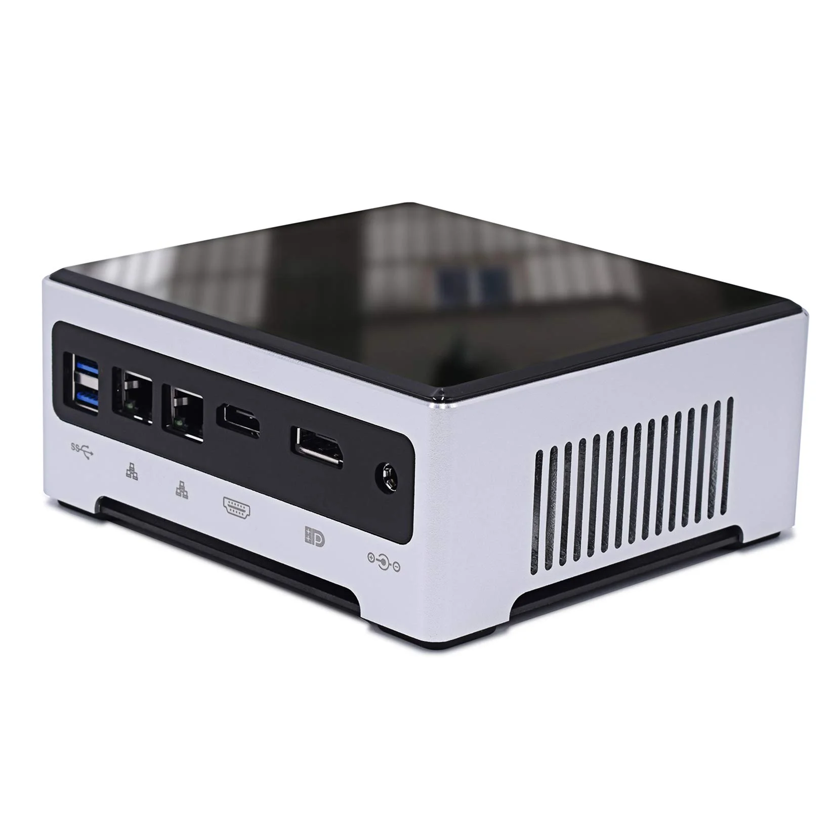 WEIDIAN NUC Mini PC Octa Core i9 10880H Mini Desktop Computer Windows 11 Pro DDR4 16GB RAM 1TB SSD RJ45 Gigabit Ethernet HD & DP Ports 6USB 3.0 WiFi BT 4.2 Daily Office Micro PC Built in Fan