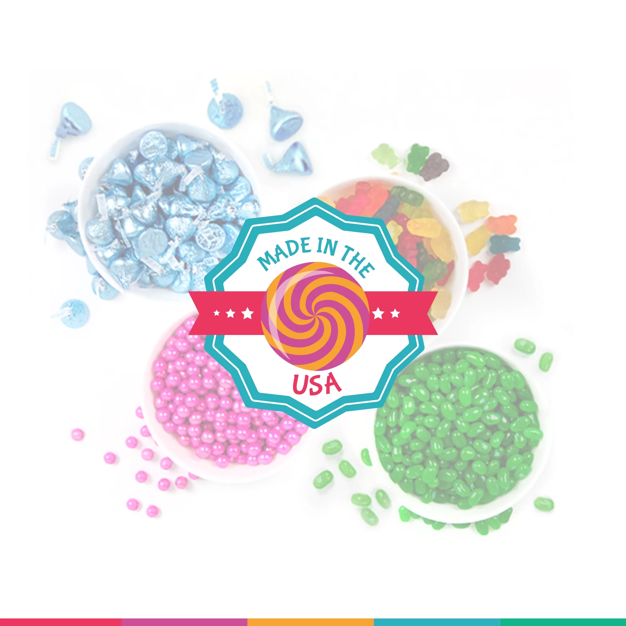 Girl Baby Shower Candy It's A Girl Pink Hershey's Kisses Candy (100 Count) - No Assembly Required