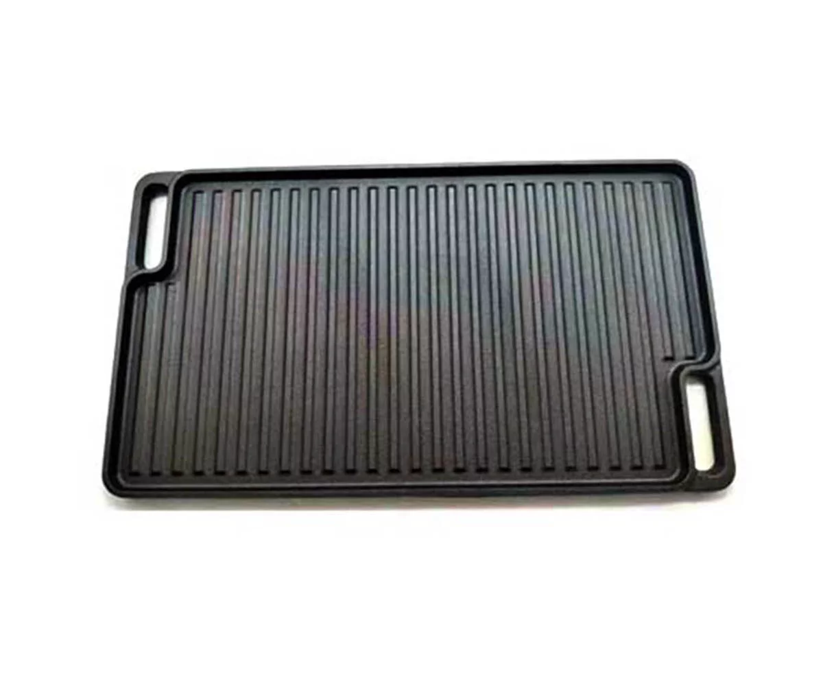 Replacement Double Sided 2-in-1 Reversible Cast Iron Cooking Griddle Plate
