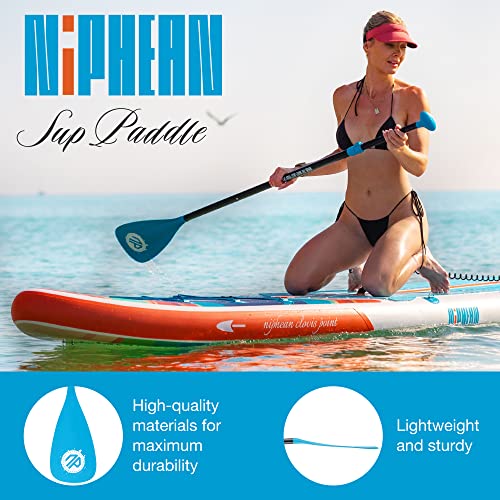 niphean Sup Paddle, 3&4-Piece Detachable Floating Paddle Board Paddles, Adjustable Kayak Paddle, Durable Oars