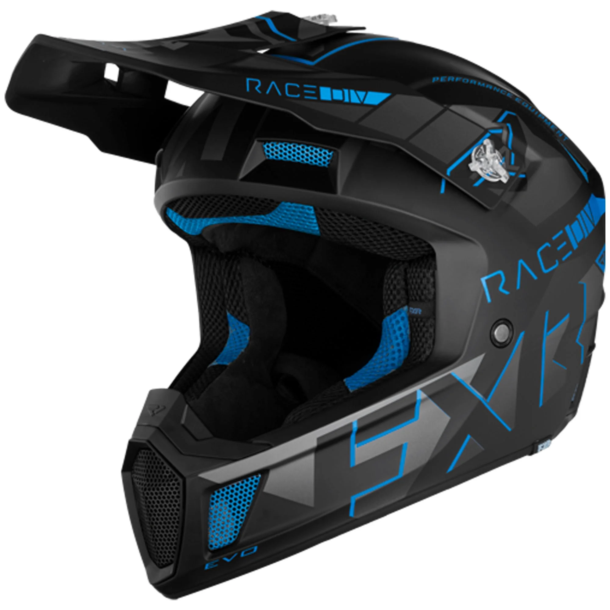 FXR Clutch Evo Helmet 23-Blue-XL