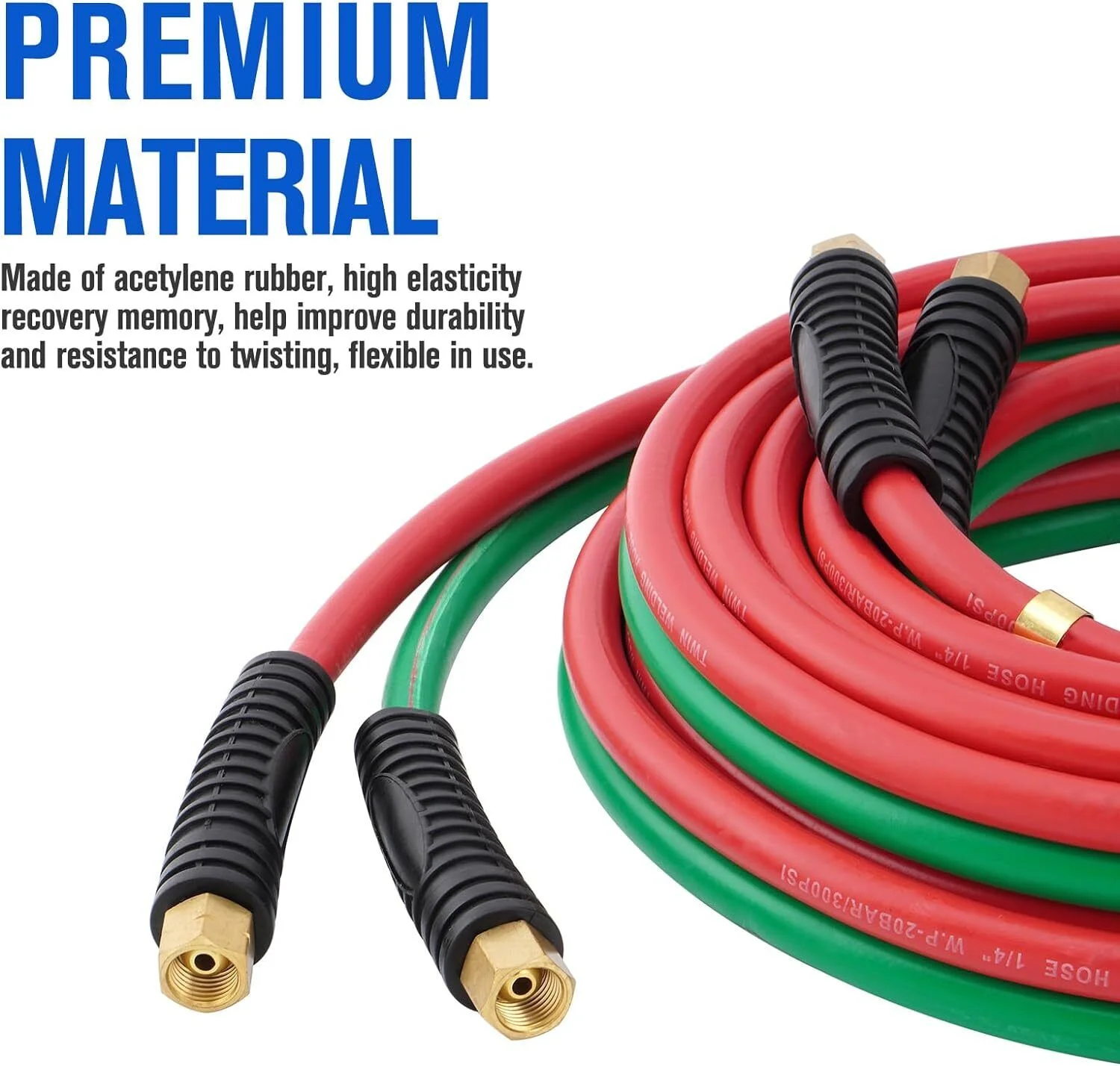 CarBole Oxygen and Acetylene Regulator Set Welding Gas Gauges Pair Oxygen Acetylene Hose