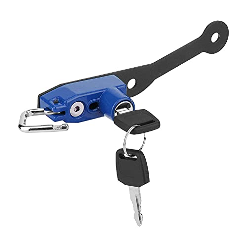 Helmet Lock Hanger Helmet Lock Hook Motorcycle Helmet Lock Aluminum Alloy Helmet Lock Mount Hook Modification Fit for Mt-07 Fz-07 Fj-07red