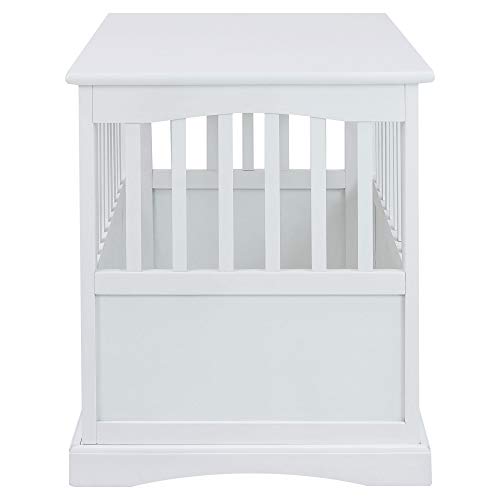 Casual Home Wooden Medium Pet Crate, End Table, Espresso