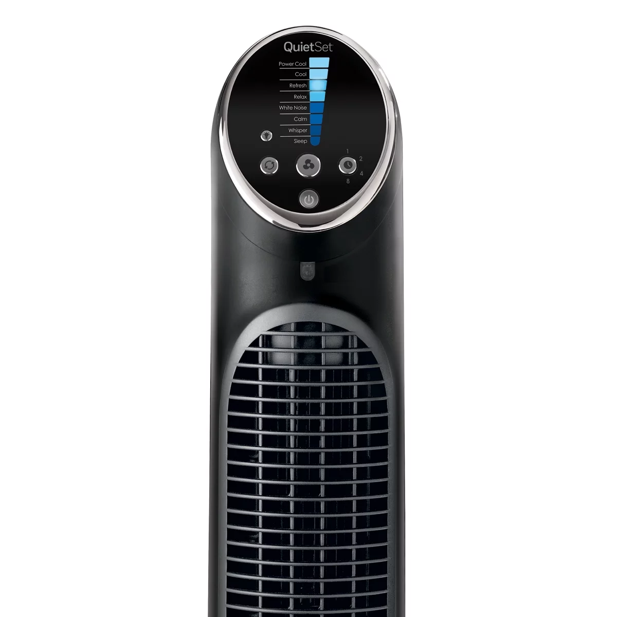 Honeywell Quiet Set Oscillating Electric Tower Stand Fan, Black, New, W 15.75
