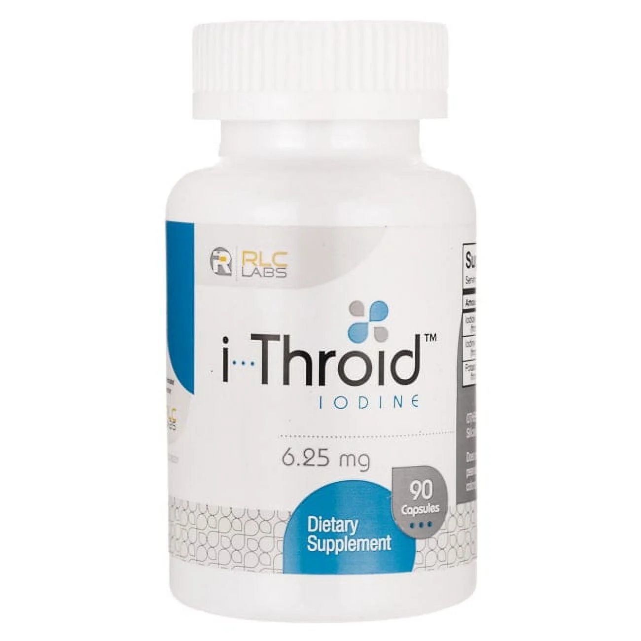 RLC Labs i-Throid 6.25 mg 90 Veg Caps