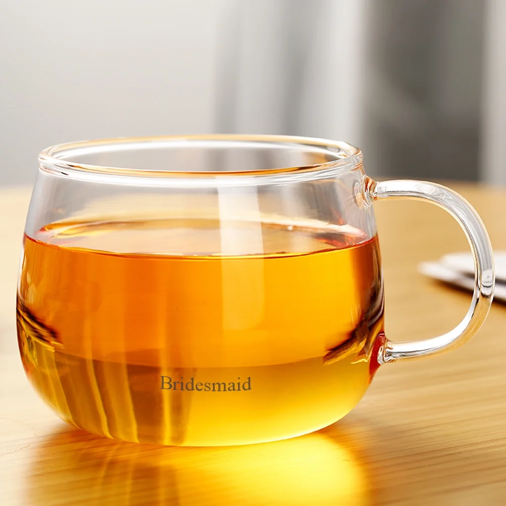 Bridesmaid Drinking glasses, All Purpose Clear Drinking Glass