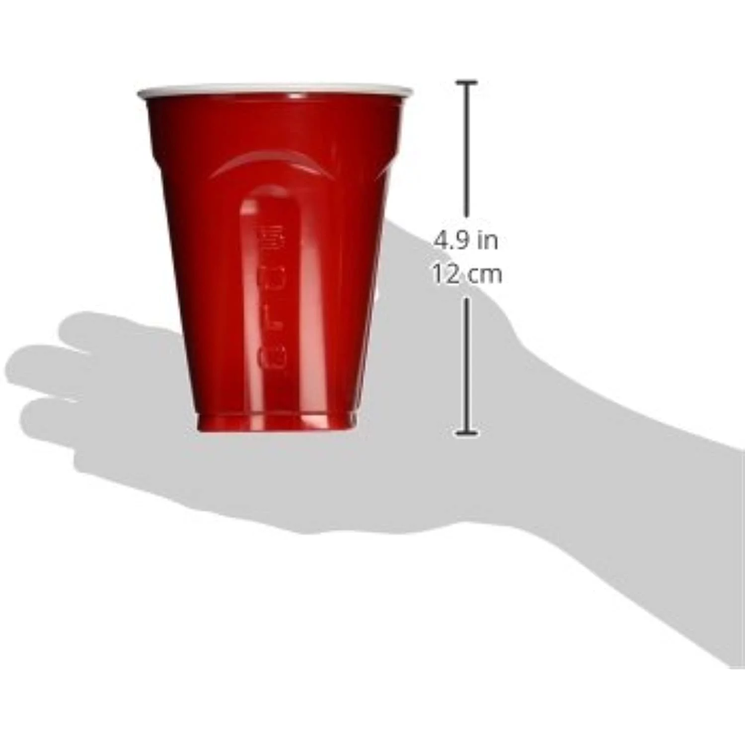 Solo Squared Red Cups, 18 Oz, 72 Count