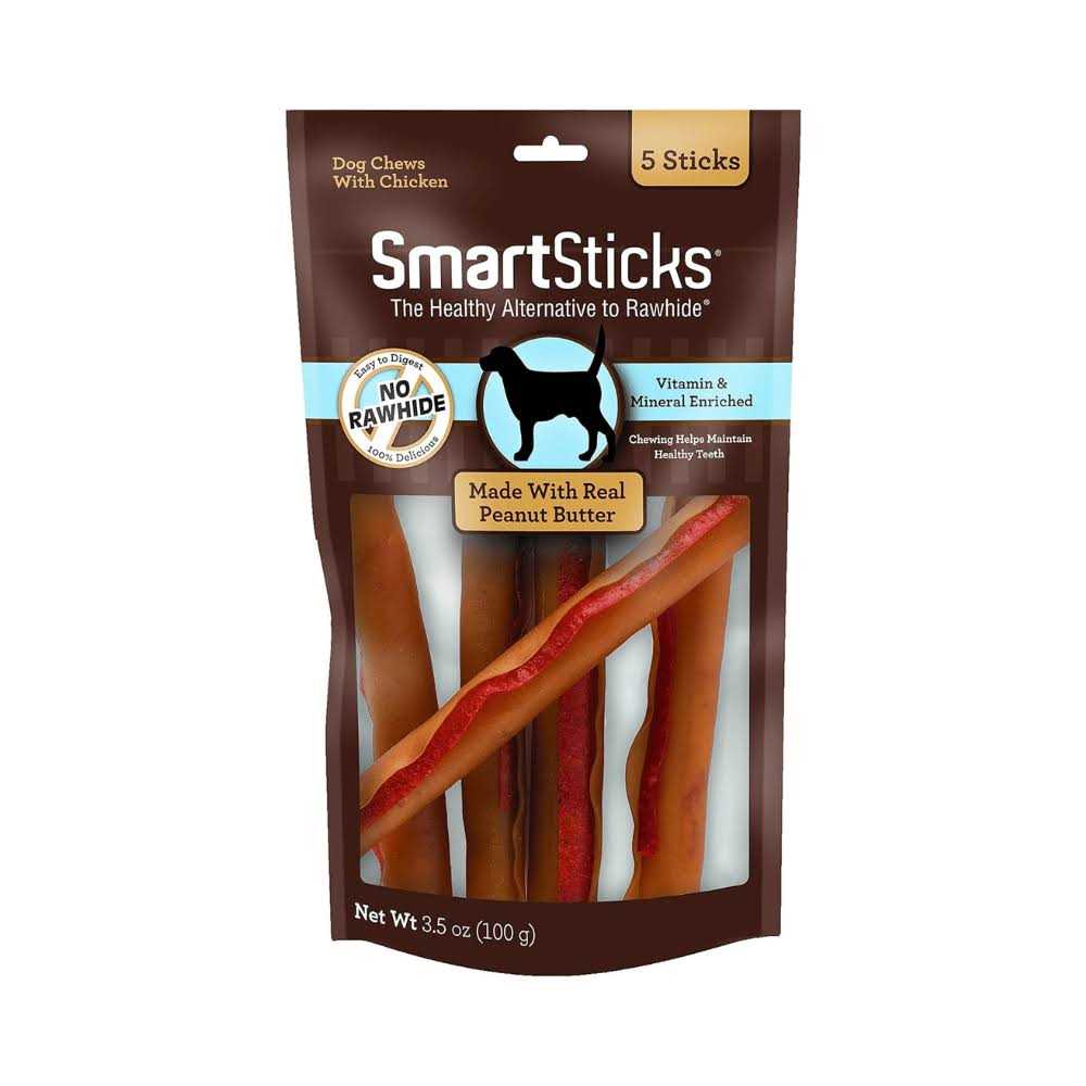 SmartBones SmartChips Peanut Flavored Dog Chews - Pet Supplies online store