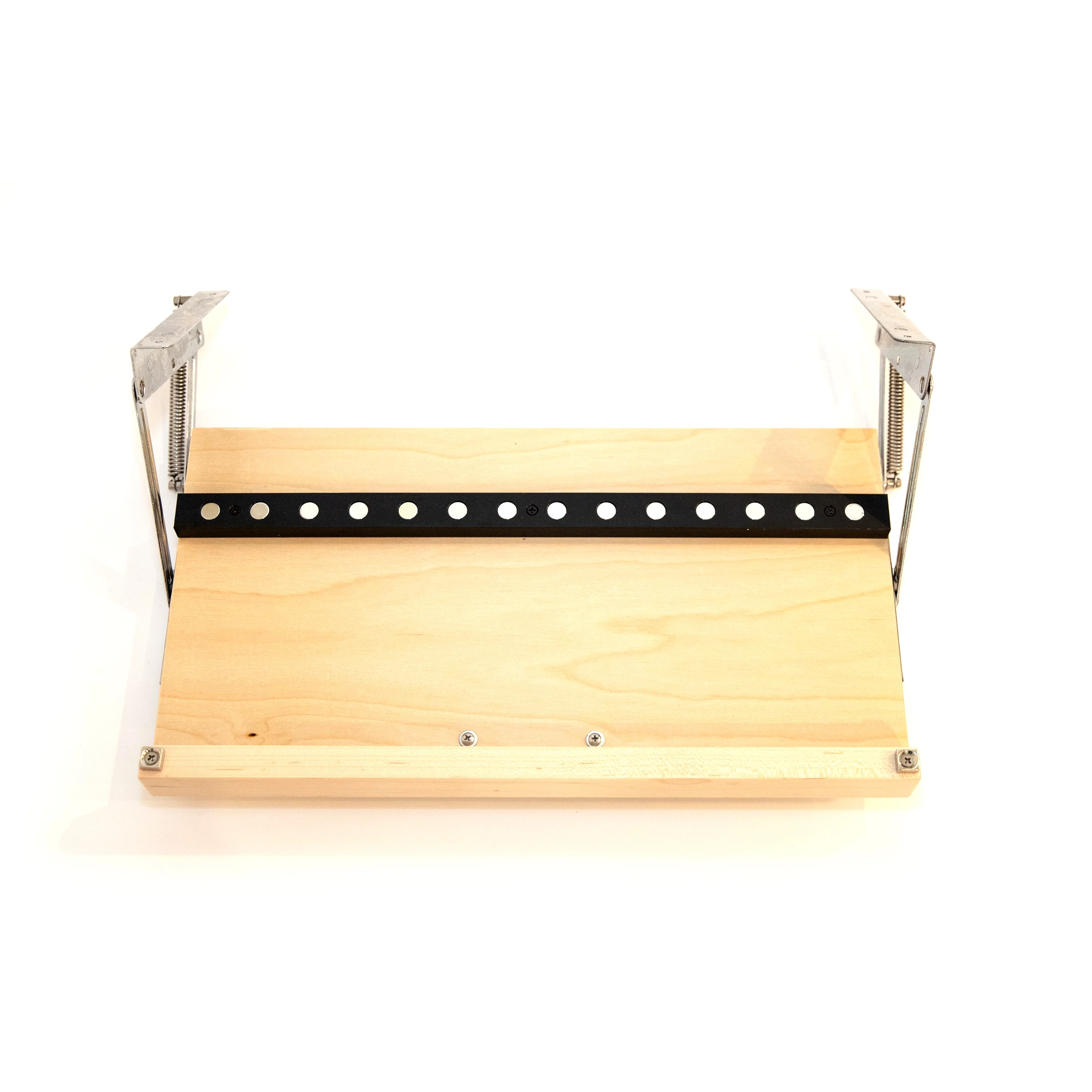 The Drop Block Unfinished Steak and Paring Knife Magnetic Storage Unit