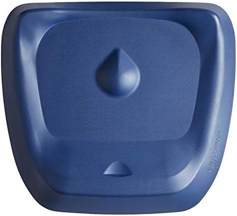 Topo Comfort Mat by Ergodriven | The Not-Flat Standing Desk Anti-Fatigue Mat with Calculated Terrain | Standing Desk Mat | Comfortable Standing Mat | Office Mat | Desk Accessories | Obsidian Black