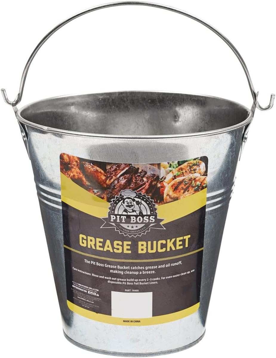 Pit Boss Grease Bucket Plus 6 Pack Foil Liners
