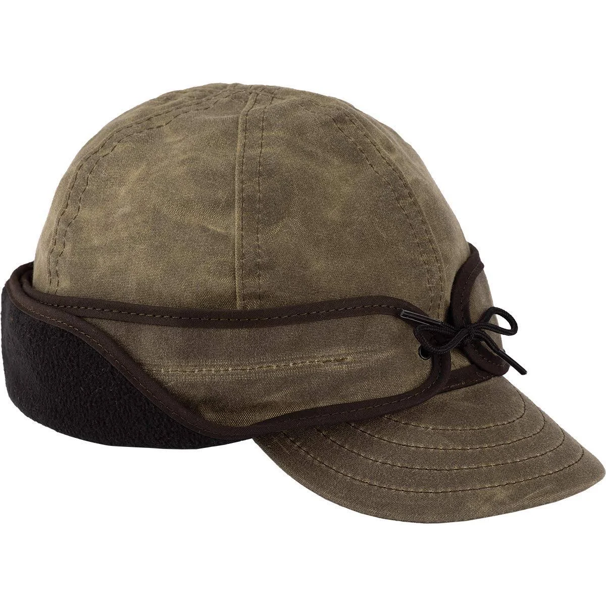 Stormy Kromer Waxed Rancher Cap (7 1/8 Dark Oak)