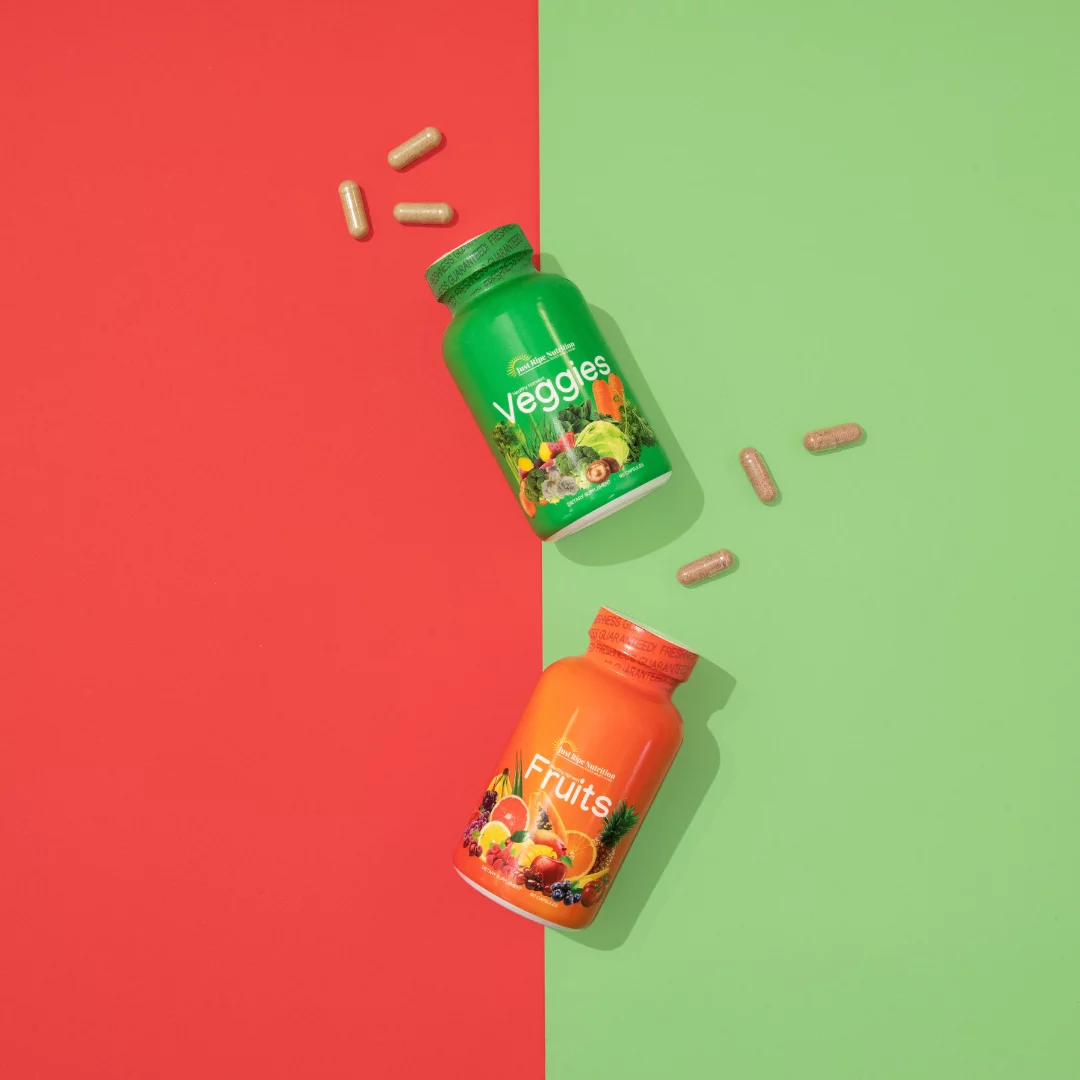 Fruits & Veggies 180 caps Supplement with Custom Box by Just Ripe Nutrition