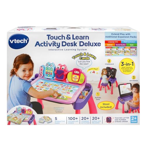 VTech Touch and Learn Activity Desk Deluxe (Frustration Free Packaging)