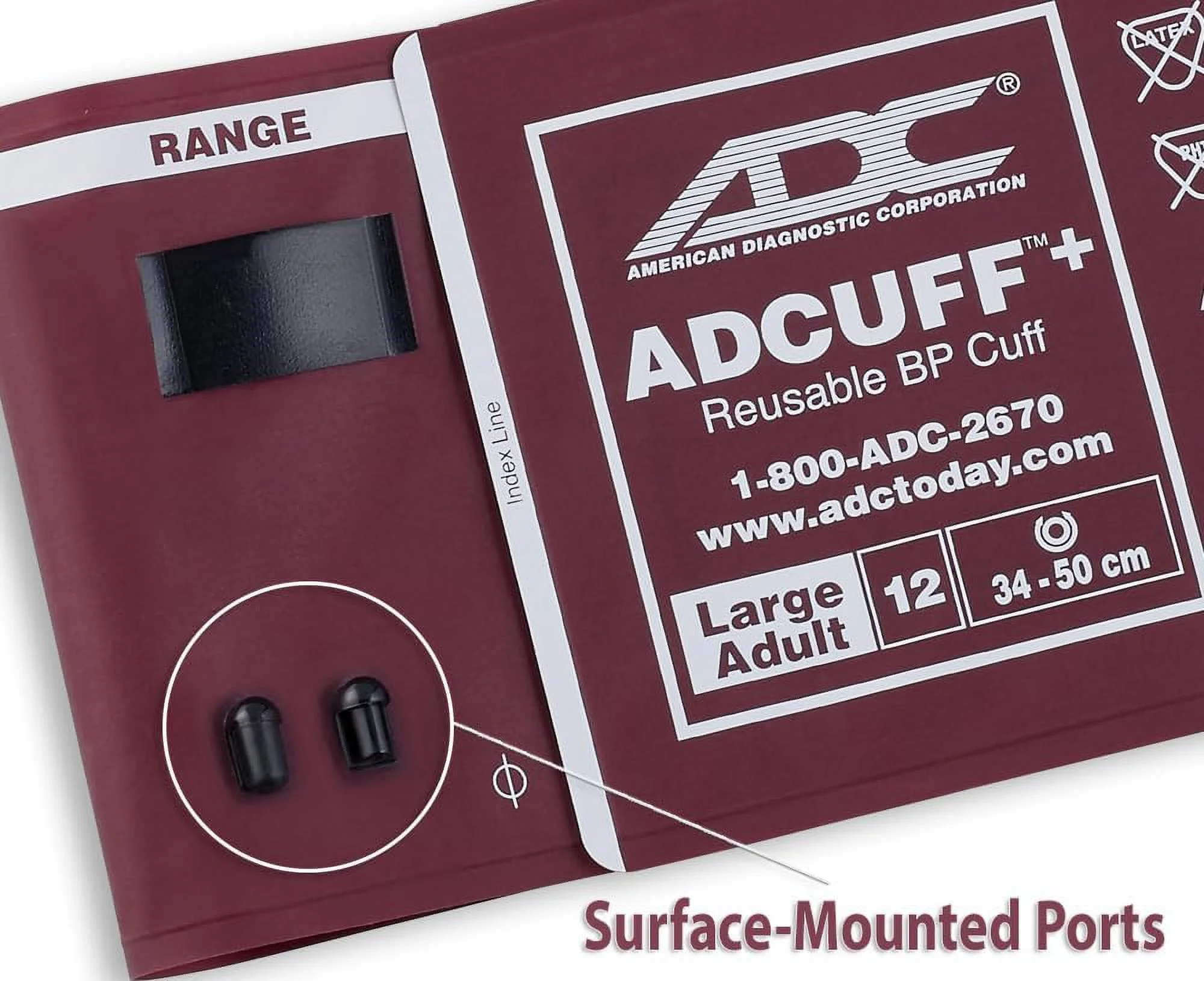 Multicuff BP System, 4 Cuff, Standard ADC732-MCC
