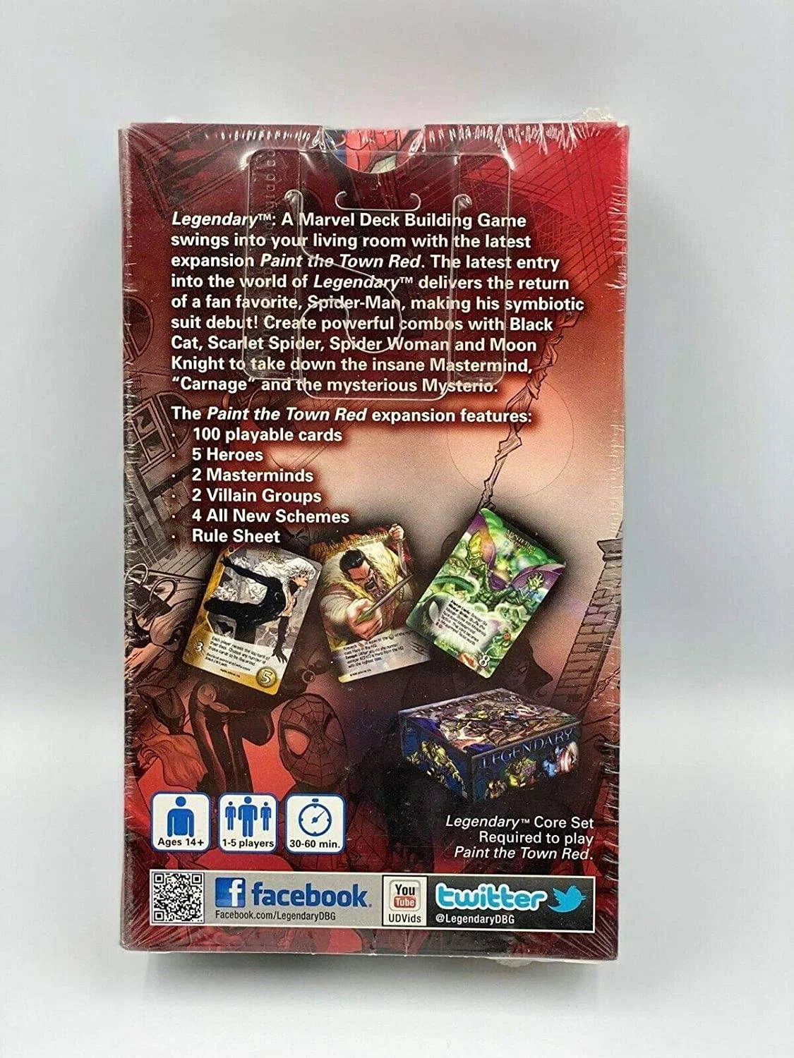 Legendary DBG: Spider-Man Paint the Town Red Expansion