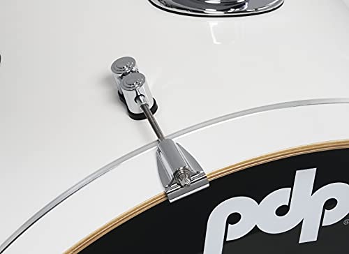 PDP By DW 7-Piece Concept Maple Shell Pack with Chrome Hardware Pearlescent White