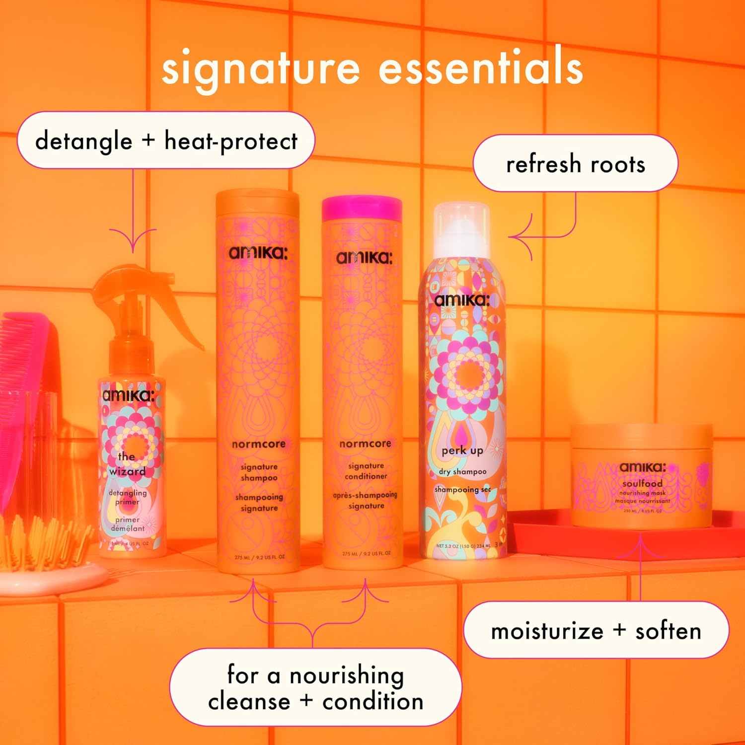 amika perk up talc-free dry shampoo, 9.5oz