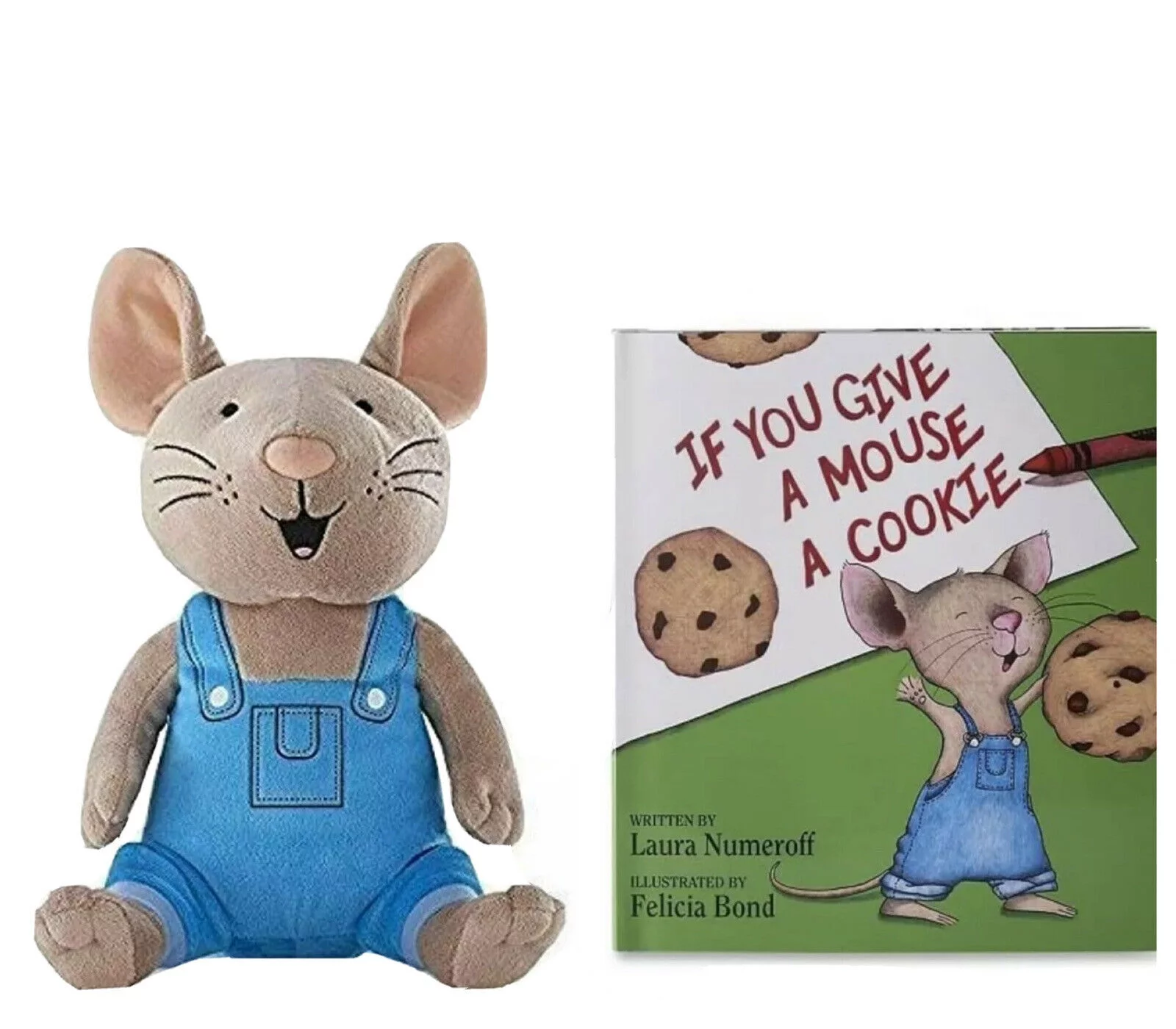 If You Give a Mouse a Cookie Stuffed Animal & Book Set Kohls 12