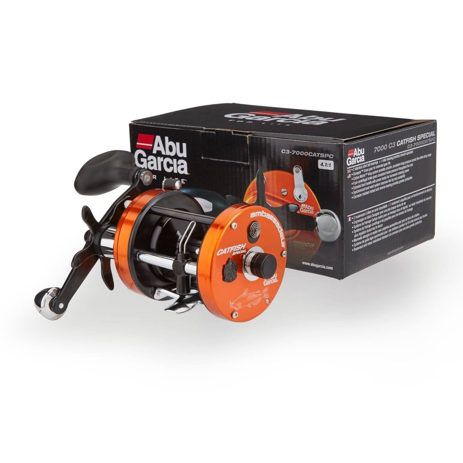 Abu Garcia C3-6500 Ambassadeur Catfish Special Round Baitcast Fishing Reel