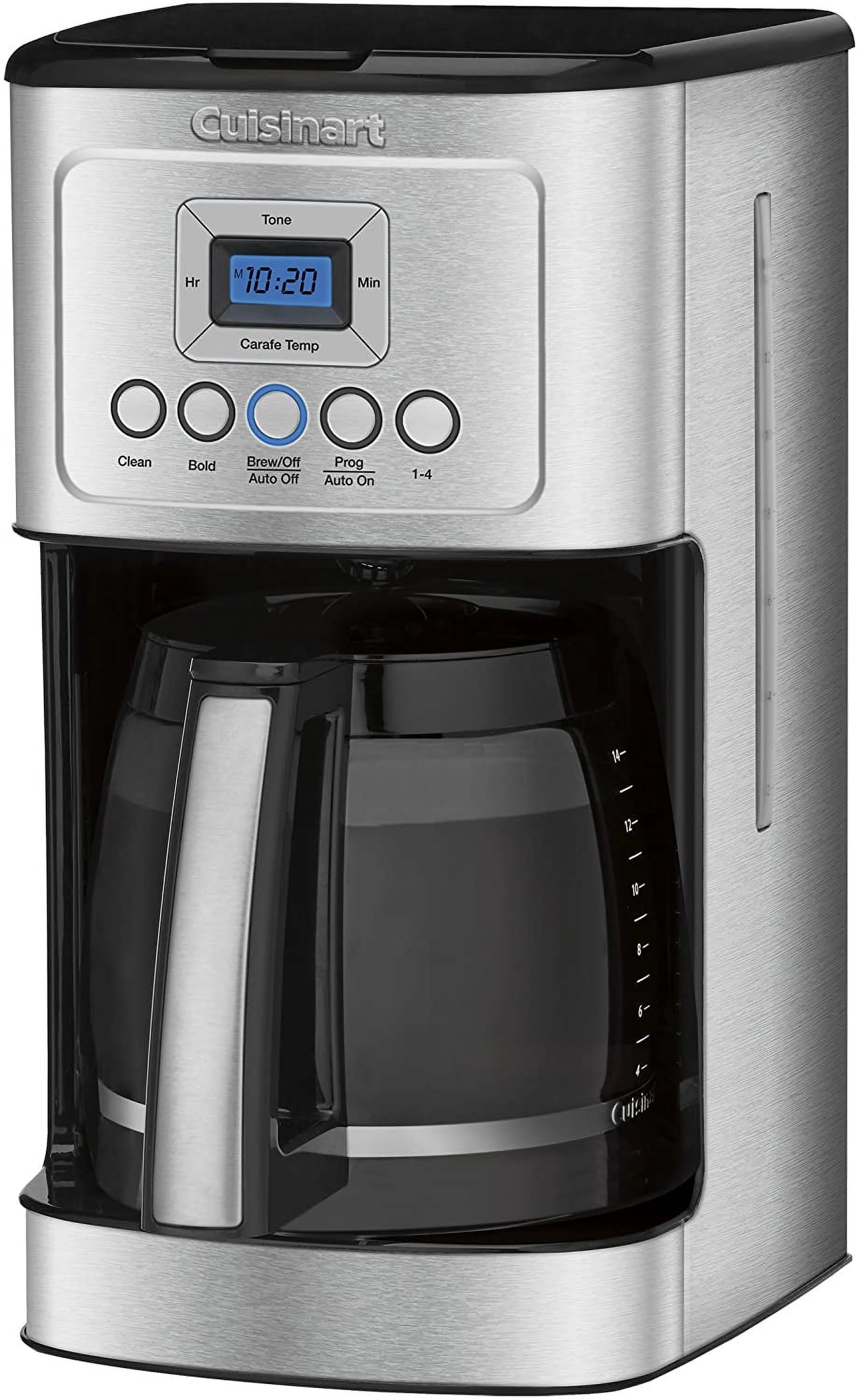 Restored Cuisinart Perfectemp™ 14 Cup Programmable Coffeemaker, Silver (Refurbished)