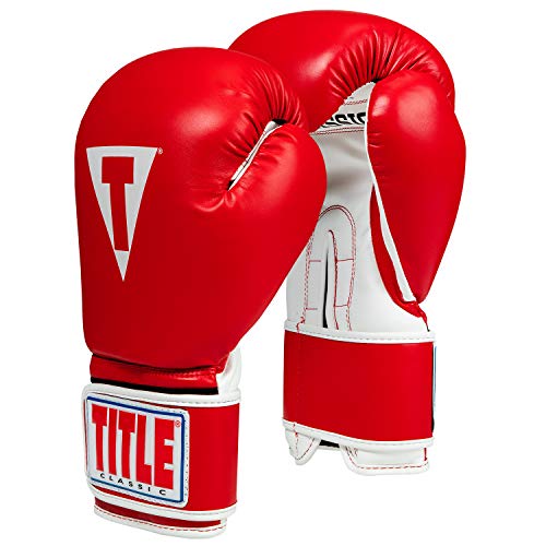 Title Classic Pro Style Training Gloves 3.0 - Boxing Gloves, Boxing Training Gloves, MMA Gloves, Oz Training Gloves, Kickboxing Gloves, Punching Bag Gloves, Sparring Gloves