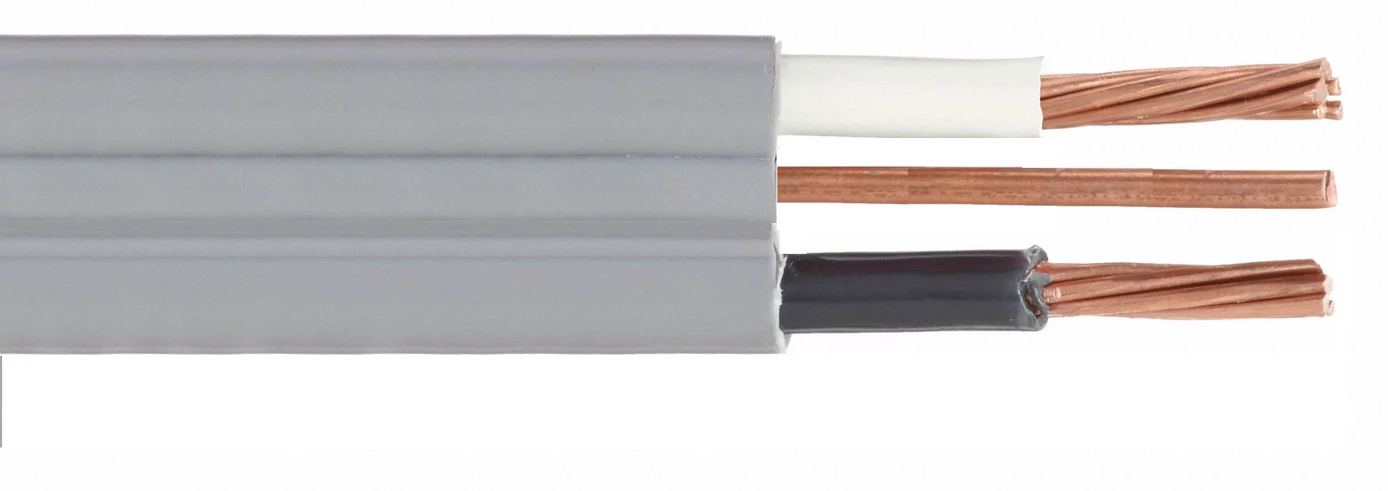 100' 6/2 UF-B Wire Underground Feeder Cable With Ground Gray 600V