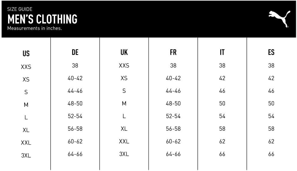 Puma Men's City Long Sleeve Blank Tee, Large, Red