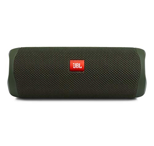 JBL Flip 5 (Black) + Bundle with divvi! Protective Hardshell Case