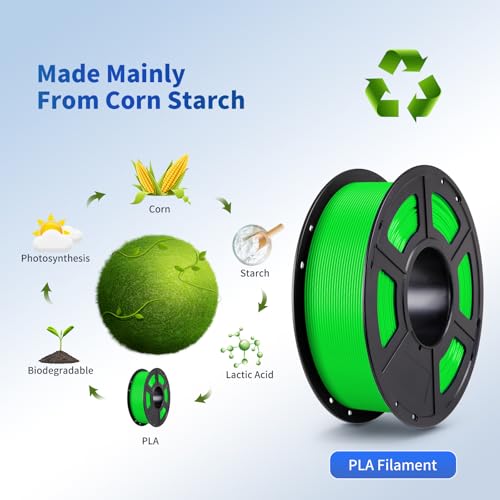 ANYCUBIC PLA+ 3D Printer Filament Bundle, PLA Plus 1.75mm Dimensional Accuracy +/- 0.02mm, Fit Most FDM 3D Printers, 1KG Spool, 2KG Gray+Gray