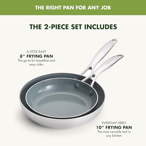 GreenPan Valencia Pro Hard Anodized Healthy Ceramic Nonstick 8